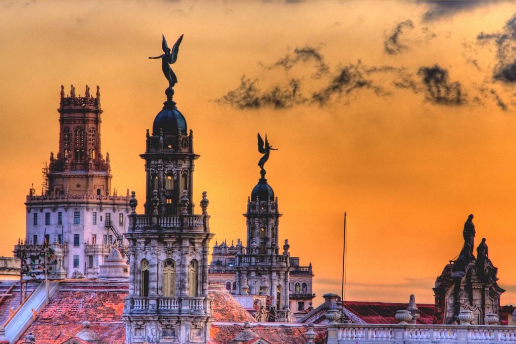 Reisefotografie - Postkarten - Himmel über Havanna, Kuba